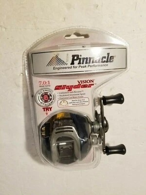Carretel de lançamento de isca Pinnacle Vision Slyder perfil baixo 7:0:1 SYF10X destro  - Imagem 1 de 4