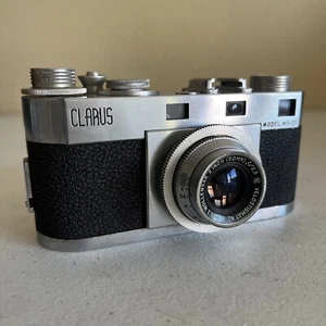 Clarus Model MS-35 35mm Rangefinder Camera Wollensak 2" 50mm f2.8 Lens TESTED!! - Picture 1 of 12