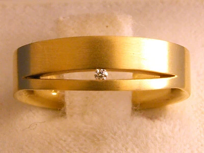 Niessing Designer Ring Fontana mit Brillant 750 Gelbgold 18 k Gold – Größe 51 - Bild 1 von 4