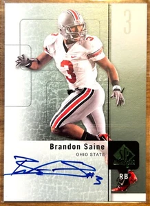 2011 Upper Deck SP Authentic - Brandon Saine - Rookie Auto #23 Green Bay Packers - Picture 1 of 2