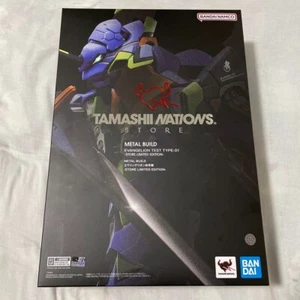 METAL BUILD Evangelion Unit 01 STORE LIMITED EDITION BANDAI Used Japan - Picture 1 of 5