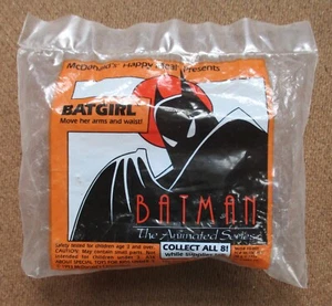 McDonald's Batman The Animated Series 1993 BATGIRL Happy Meal juguete bolsa sin abrir - Imagen 1 de 2