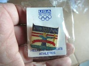 BARCELONA ESPAÑA 1992 OLÍMPICA - PIN DE TIRO CON ARCO EE. UU. AMÉRICA - GRAPA SELLADO CARDADO - Imagen 1 de 3