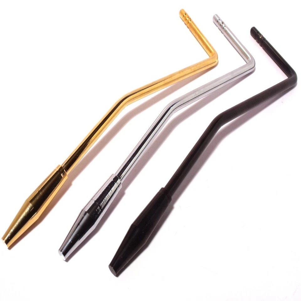 Tremolo arm 5mm push fit with steel tip in chrome, Black or Gold finish - Image 1 of 1