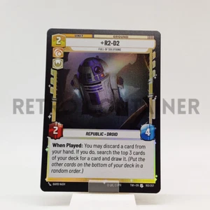SWU STAR WARS UNLIMITED TWI 193/257 U R2-D2 Foil - Picture 1 of 1