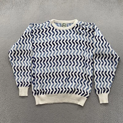 Vintage Puritan Knit 100% Cotton Geometric Sweater in Size Large - Image 1 of 4