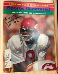 SI: Sports Illustrated September 29, 1969 Jimmy Jones USC Signed Magazine RARE - Picture 1 of 2