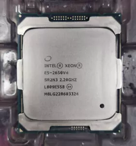Intel Xeon E5-2650 V4 SR2N3 2.20GHz 12-Cores 30MB 14nm LGA2011-3 CPU Processor - Picture 1 of 1