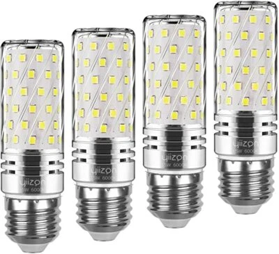 4x E26 LED 6000K Chandelier Corn Bulbs Decorative Candle Non-Dimmable LED Lamp - Image 1 of 4