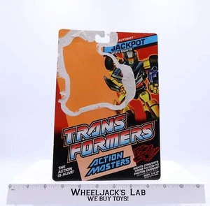 Jackpot Cardback Action Masters 1989 Hasbro G1 Transformers Action Figure - Picture 1 of 1