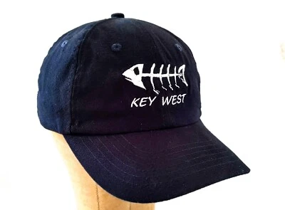 Key West Florida Fishing Cap Yachting Boating & Sailing Stretch Back Hat - Image 1 of 4