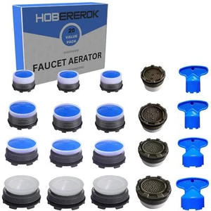 16PCS Faucet Aerators Faucet Aerator Faucet Aerator Bathroom Sink with 4PCS F... - Picture 1 of 6