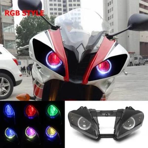 Headlight for Yamaha YZF R6 YZFR6 2006 2007 RGB LED Light Motorcycle Accessories - Picture 1 of 17