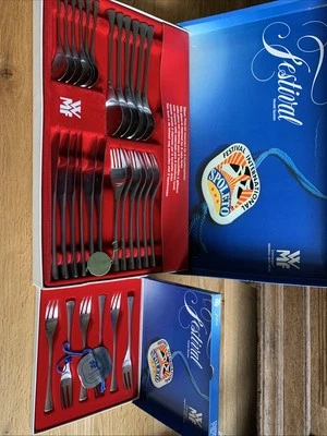 WMF Spoleto Cromargan Germany Besteck 6 Personen 30 Teile Top Zustand  70/80er - Bild 1 von 4