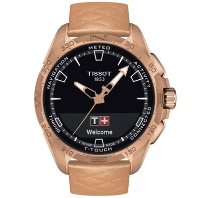 Tissot T-Touch Connect Solar All Rose Gold Men's Watch T1214204605100 - Image 1 of 2