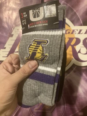 Lakers Socks - Image 1 of 3