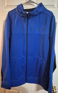 Russell Athletic Fleece Herren Full Zip Kapuzenjacke Blau Schwarz Gr. XL Ägypten - Bild 1 von 11