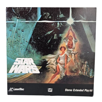 Star Wars A New Hope Laserdisc Movie Stereo Extended Play 1992 Fox Video Vintage - Image 1 of 3