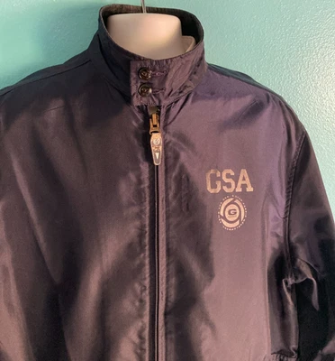 Chaqueta cortavientos G Star Raw vintage para hombre talla M azul nailon cremallera completa Foto 1 de 4