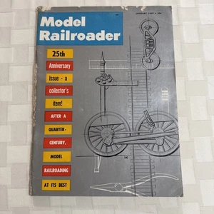 Model Railroader Magazine 1959 January 25th anniversary issue - Picture 1 of 22