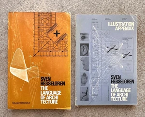 1969 Sven Hesselgren Language of Architecture + Illustration Appendix Set - Picture 1 of 17