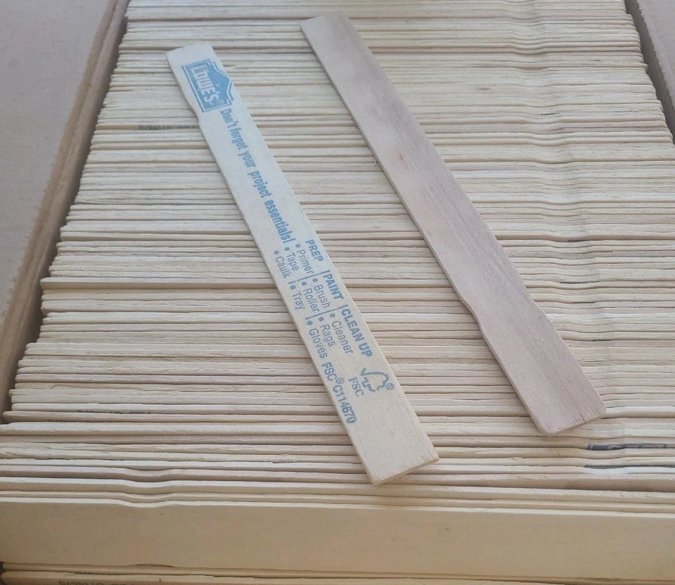 Agitadores de pintura de madera de 12 pulgadas de largo 32 piezas Foto 1 de 1