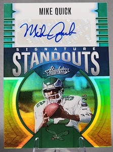 Mike Quick /25 2023 Panini Absolute Signature Standouts Auto Philadelphia Eagles - Picture 1 of 2