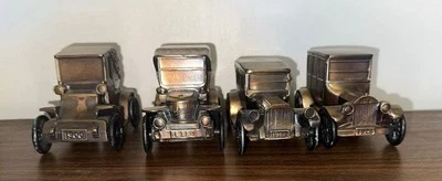 Lote de pisapapeles promocionales vintage 1970 Fort Wayne Bank Indiana Car Coin Banks Foto 1 de 4