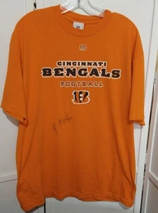 Gebrauchtes handsigniertes TJ Houshmandzadeh NFL Cincinnati Bengals Shirt Erwachsene XL 🐅 - Bild 1 von 6