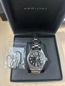 Hamilton Watch H706150 Automatic Stainless Steel Khaki Working - Picture 1 of 3