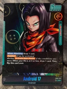 Dragon Ball Super Fusion World FB01-070 Android 17/18 Líder Arte Personalizado - Imagen 1 de 4