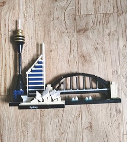 LEGO ARCHITECTURE: Sydney (21032) NO Box/Manual ~ 99% COMPLETE