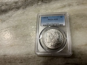 Dólar Morgan de plata 1902-S AU55 - Imagen 1 de 2