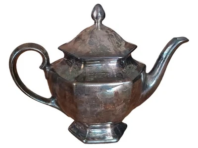 Hutschenreuther Teiera Vintage Argento 24 cm Elegante - Immagine 1 di 2