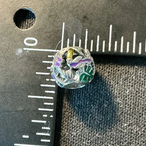 Pandora Sterling Silver S 925 ALE Jungle Creatures Leaves Charm Bead 791620C01 - Picture 1 of 11