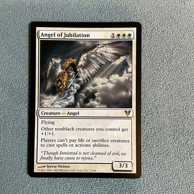 MTG- Angel of Jubilation- Avacyn Restored- Near Mint Cond- MAGIC CARD - Image 1 of 4