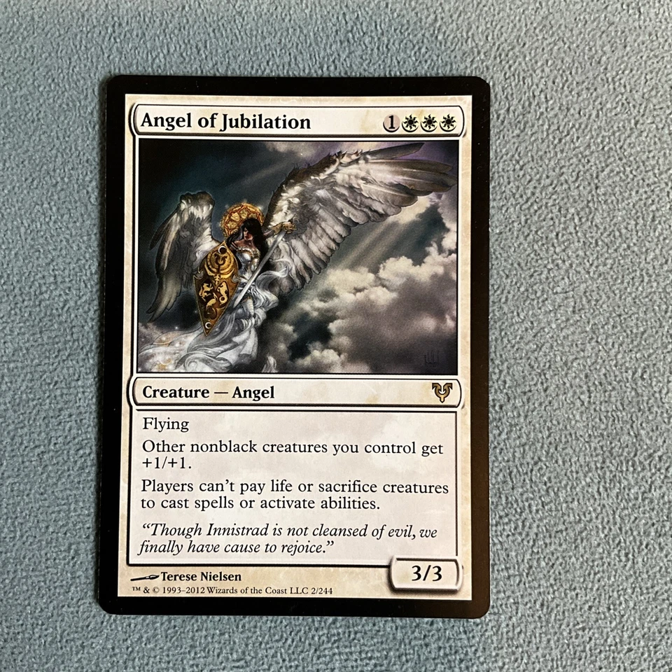 MTG- Angel of Jubilation- Avacyn Restored- Near Mint Cond- MAGIC CARD - Image 1 of 4