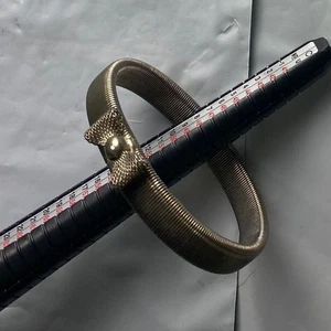 Womens Sterling Silver tone Mesh Bracelet Flexible Clasp Closure - Picture 1 of 3