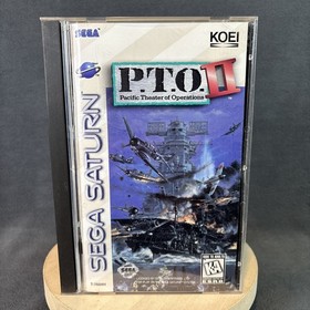 SEGA Saturn - P.T.O. II: Pacific Theater of Operations - CIB w/ Reg Card, Tested