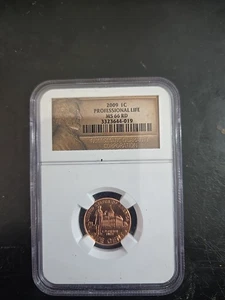 2009 1c Professional Life MS 66 RD Cent - Picture 1 of 4