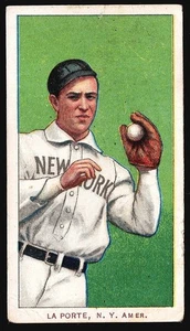 T206 Frank LaPORTE -G+-VG - New York Highlanders, YANKEES, Piedmont 2 3 - Picture 1 of 2