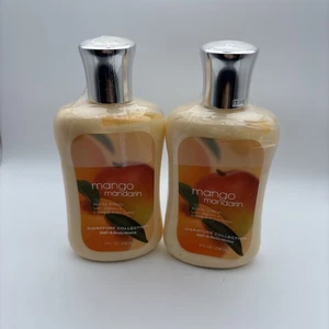 Bath & Body Works MANGO MANDARIN Jojobaöl Sheabutter Bodylotion 2 Stück NEU - Bild 1 von 7