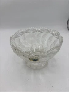 Vintage 1980’s Imperlux 24% Lead Crystal Vase/Bowl Made in Germany - Picture 1 of 10