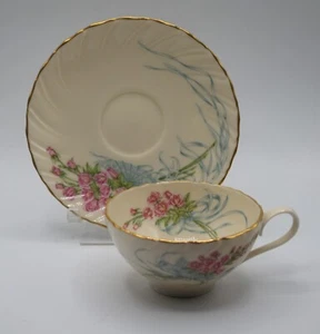LENOX BONE CHINA LIMITED ED ROSE BOUQUET TEACUP AND SAUCER SET MOTHER'S DAY 1987 - Picture 1 of 11