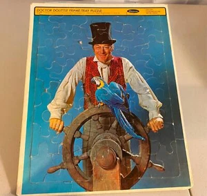 Vintage 1967 Doctor Dolittle Frame Tray Jigsaw Puzzle by Whitman - Complete - Picture 1 of 7