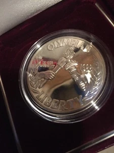 1988-S US Mint Olympic Commemorative Silver Dollar Proof - Picture 1 of 5