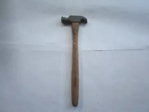 cabeza pequeña vintage garra martilleo aluminio cabeza madera herramienta de mano - Imagen 1 de 2