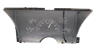 1992-94 GMC SIERRA SILVERADO DIESEL Speedometer Instrument Cluster NO TACH 456k - Image 1 of 4