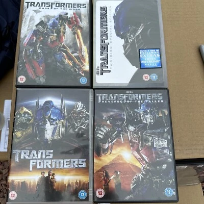 4 Transformers DVD Lot & 2 Disc Special Edition Collectors Car Boot Clear Out - Image 1 of 4