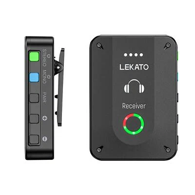 Lekato MS-2 2.4G Wireless In Ear Monitor System <4.5MS Latency Only Receiver  - Bild 1 von 4